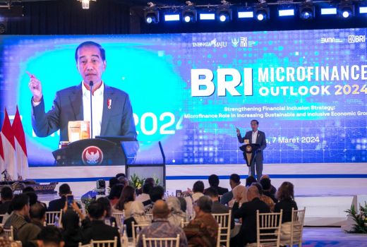 Buka BRI Microfinance Outlook 2024, Presiden Berikan Apresiasi Komitmen BRI - GenPI.co JATENG