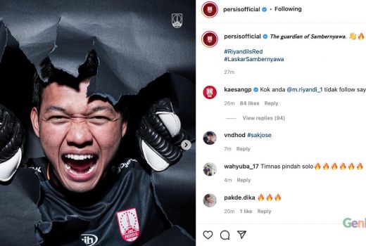 Mantap! Persis Solo Rekrut Kiper Timnas Muhammad Riyandi - GenPI.co JATENG