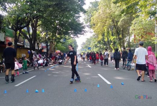 Sebaran Konsentrasi Pengunjung CFD Kota Solo Dievaluasi - GenPI.co JATENG