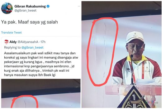 Panggung ASEAN Para Games Ada Tambalan, Gibran: Maaf Saya Salah - GenPI.co JATENG