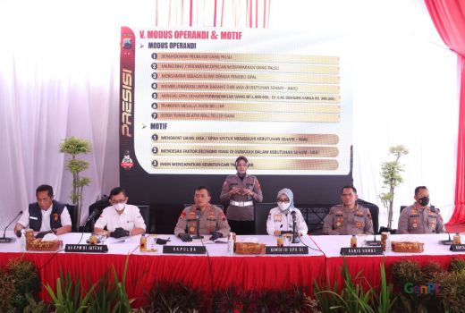 Polda Jawa Tengah Bongkar Kasus Percetakan Uang Palsu di Sukoharjo - GenPI.co JATENG