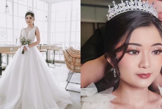 Trik Makeup Semi-Bold untuk Pengantin Modern-Internasional - GenPI.co JATIM