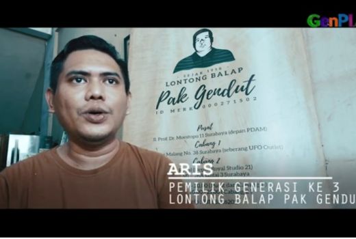 Lontong Balap Pak Gendut Warung Legend Sejak 1958 - GenPI.co JATIM