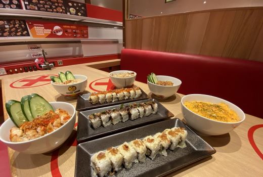 Sushi Saus Opor Ayam, Mix Cita Rasa Jepang dan Nusantara - GenPI.co JATIM
