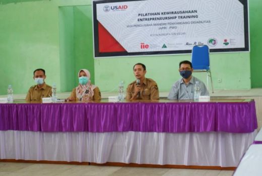 70 Orang Penyandang Disabilitas di Kediri Semangat Ikut Pelatihan - GenPI.co JATIM