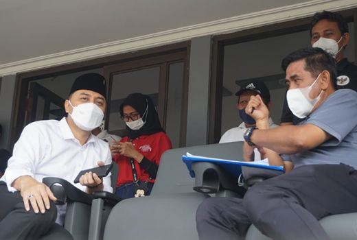 Wali Kota Eri Lihat Seleksi Timnas U-16, Berharap Ada Pemain Asal - GenPI.co JATIM
