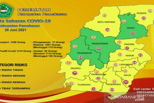 Pamekasan Laporkan Tambahan Kasus Covid-19, Jumlahnya Segini - GenPI.co JATIM