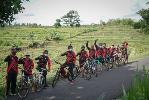 Mengenal Komunitas Bersepeda Ketua DPRD Kota Kediri - GenPI.co JATIM