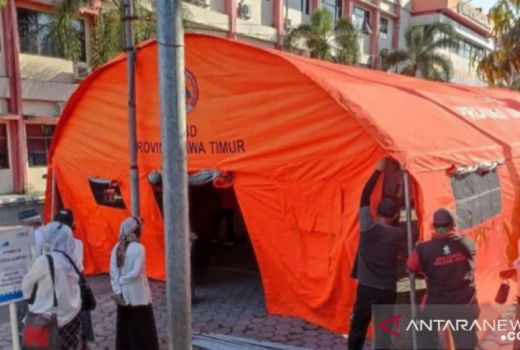 RSD dr Soebandi Jember Dirikan Tenda Darurat - GenPI.co JATIM