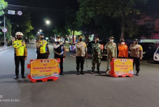 6 Jalan di Kota Kediri Ditutup, PJU di Sejumlah Titik Dimatikan - GenPI.co JATIM