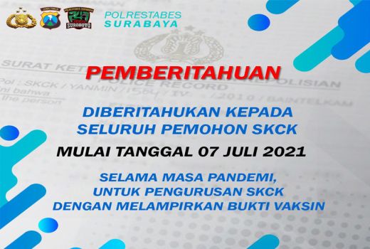 Simak, Begini Syarat Terbaru Pemohon SKCK di Surabaya - GenPI.co JATIM
