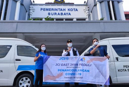 Woman Entrepreneur dan JCI Komitmen Bantu Tangani Pandemi - GenPI.co JATIM