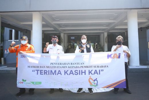Bantuan Penanganan Covid-19 Terus Mengalir ke Pemkot Surabaya - GenPI.co JATIM
