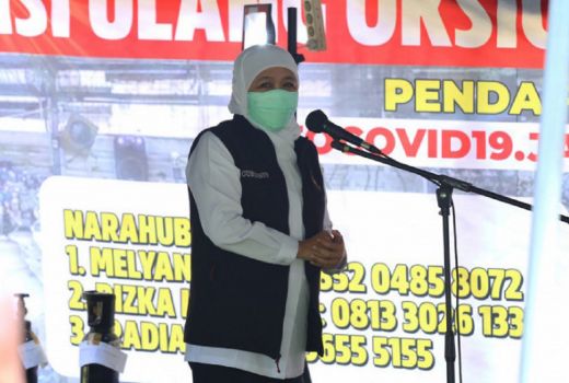 Omicron Hantui Nataru 2021, Gubernur Khofifah Beri Pesan Penting - GenPI.co JATIM