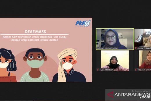 Mahasiswa UMM Siap Pasarkan Masker Unik untuk Tuna Rungu - GenPI.co JATIM