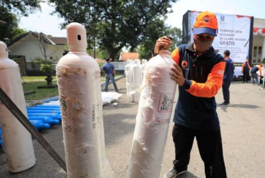 Cara Mengisi Oksigen Gratis di Bakorwil Madiun - GenPI.co JATIM