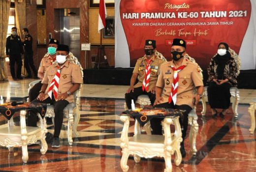 Armuji: Pramuka Cukup Tua, Sudah Berpengalaman - GenPI.co JATIM