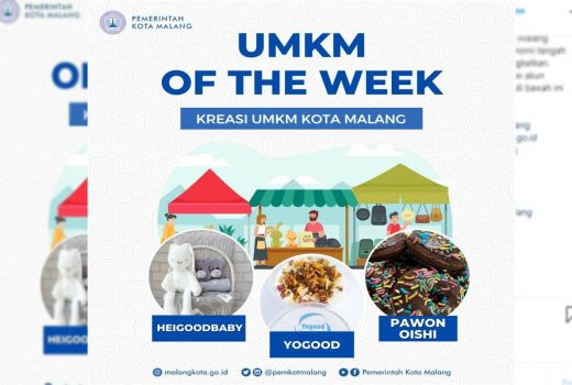 Pemkot Malang Punya Cara Kreatif Dukung UMKM, Simak - GenPI.co JATIM