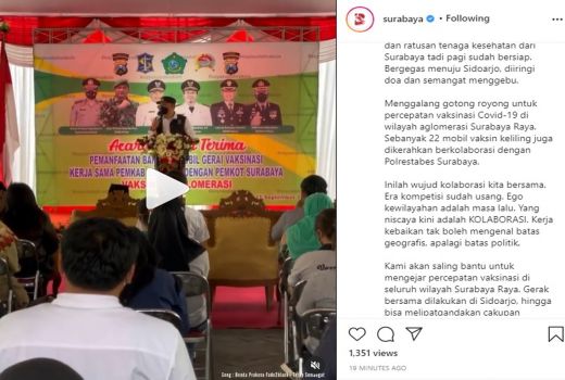Nakes Surabaya ke Sidoarjo Bantu Vaksin, Top! - GenPI.co JATIM