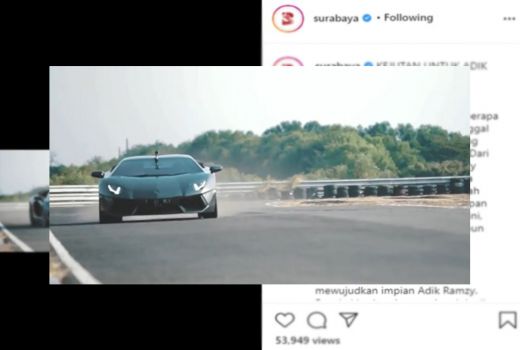 Keren, Melvin Tenggara Wujudkan Mimpi Bocah Naik Supercar - GenPI.co JATIM
