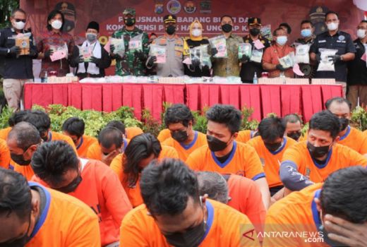 Polrestabes Surabaya Sangat Serius Berantas Narkoba, Lihatlah Ini - GenPI.co JATIM