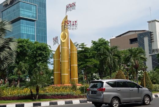 Sambut Hari Pahlawan, Monumen Bumbu Runcing Mulai Bersolek - GenPI.co JATIM