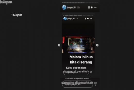 Bus Arema FC Dirusak, Presiden Klub: Dewasa dan Bijak - GenPI.co JATIM