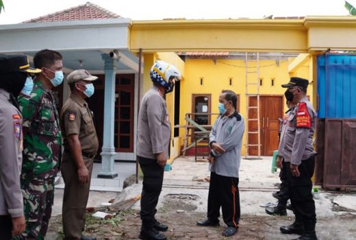 Polresta Sidoarjo Beri Bantuan Sembako ke Warga Korban Bencana - GenPI.co JATIM