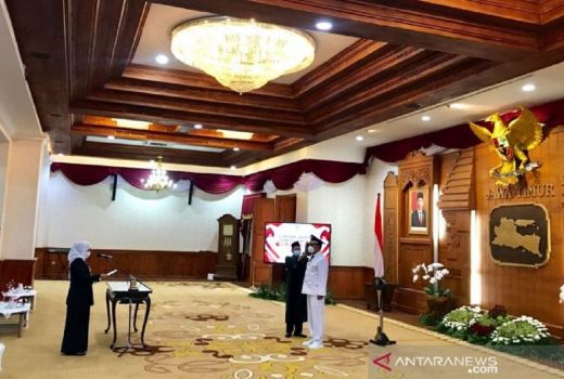 Gatut Sunu Wibowo Jabat Wabup Tulungagung, Pesan Khofifah Menohok - GenPI.co JATIM