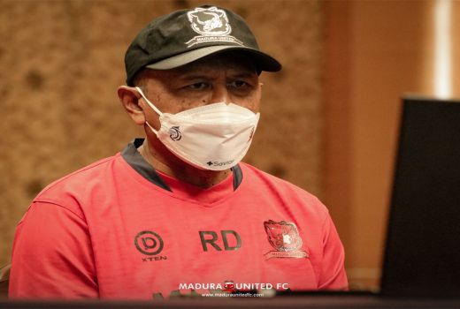 Madura United vs Persita, RD Enggan Kehilangan Poin Lagi - GenPI.co JATIM