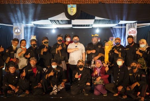 Pasjar Kabupaten Kediri Berharap Pemkab Bisa Bangkitkan Kesenian - GenPI.co JATIM