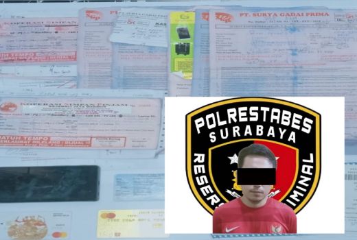 Tinggalkan Jejak, Pencuri Ponsel Ditangkap Polisi Surabaya - GenPI.co JATIM