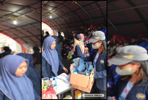 4 Mahasiswa Unesa Hentikan Magang, Jadi Relawan Gunung Semeru - GenPI.co JATIM