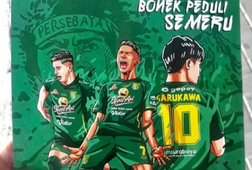 Bonek Galang Dana Bencana dengan Cara Unik, Sumpah Keren Banget! - GenPI.co JATIM