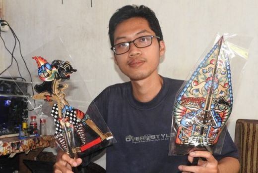 Belajar Otodidak, Wayang Buatan Pemuda Malang Kini Banjir Pesanan - GenPI.co JATIM