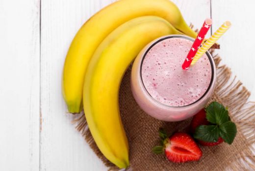 Strawberry Banana, Penyegar Saat Cuaca Terik - GenPI.co JATIM