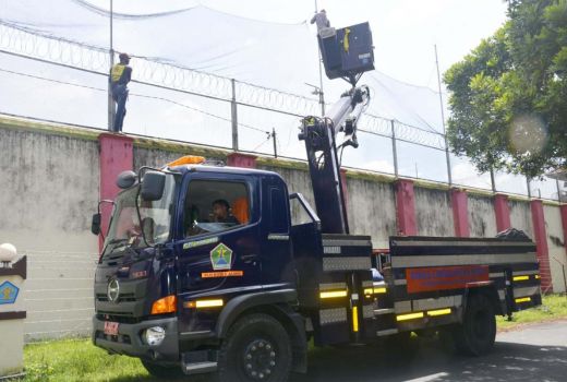 Jaring-Jaring Terpasang di Lapas Kelas I Malang, ini Tujuannya - GenPI.co JATIM