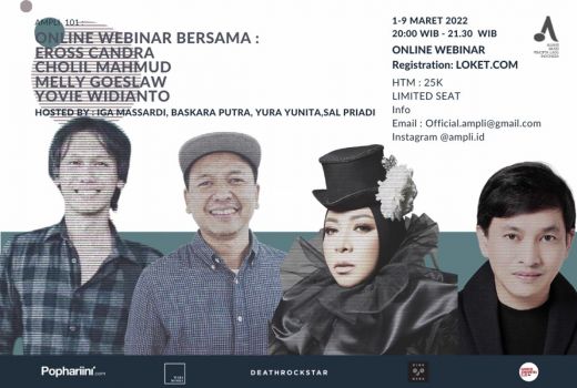 Peringati Hari Musik, Ampli Hadirkan Eross Hingga Iga Masardi - GenPI.co JATIM