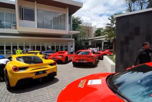 Meriahnya Anniversary Crazy Rich Malang, Supercar Berjajar - GenPI.co JATIM