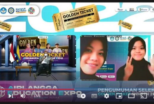 Naura dan Nabila, Si Kembar yang Dapatkan Golden Ticket Unair - GenPI.co JATIM