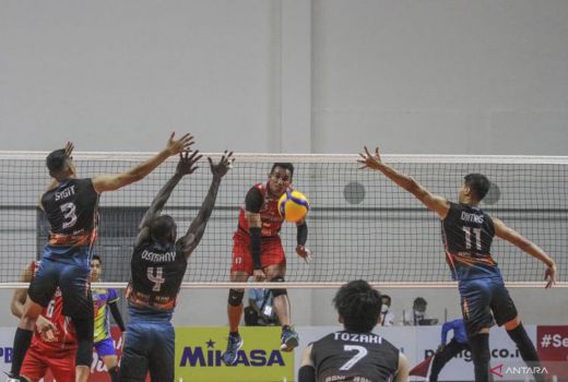 Surabaya Samator Berpeluang Juara Proliga 2022, Debut Manis Sigit - GenPI.co JATIM