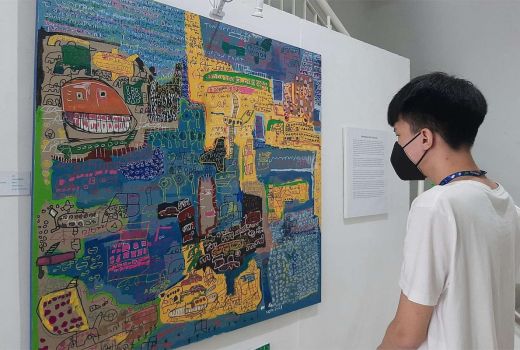 Lukisan Anak Neurodiversity dipamerkan, Hasilnya Buat Takjub - GenPI.co JATIM