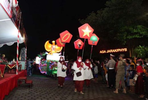 Pawai Hari Lahir Pancasila di Blitar Lewat Rute Bersejarah - GenPI.co JATIM