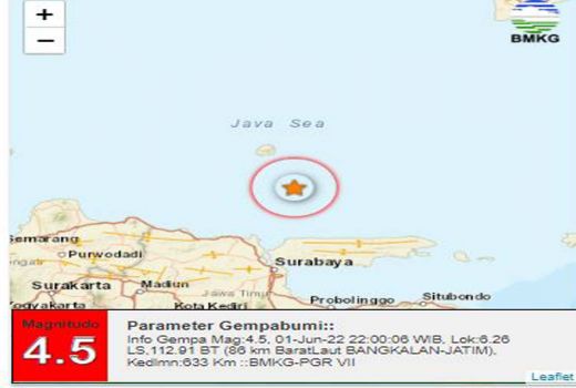 Jawa Timur Diguncang Gempa Bumi di 2 Daerah ini - GenPI.co JATIM