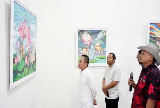 Kasus Covid-19 Melandai, Bupati Thoriq Ajak Seniman Gelar Pameran - GenPI.co JATIM