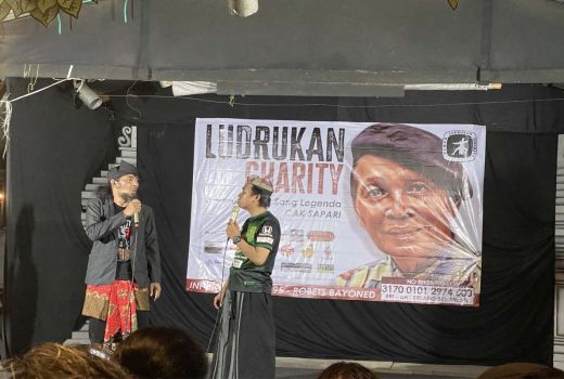 Cak Sapari Sakit, Pelaku Seni Gelar Aksi Sosial di Surabaya - GenPI.co JATIM