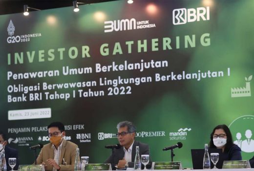 Terbitkan Green Bond Rp5 Triliun, BRI Jadi Market Leader ESG - GenPI.co JATIM