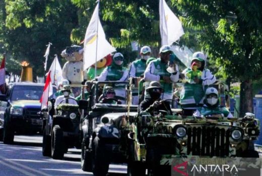 Kirab Obor Porprov Jatim 2022 di Situbondo Berlangsung Meriah - GenPI.co JATIM