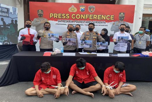 Polisi Tangkap 3 Tersangka Perkelahian PSHT vs Pagar Nusa - GenPI.co JATIM