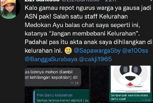 Viral, Warga Surabaya ini Curhat Disebut Membebani Kelurahan - GenPI.co JATIM